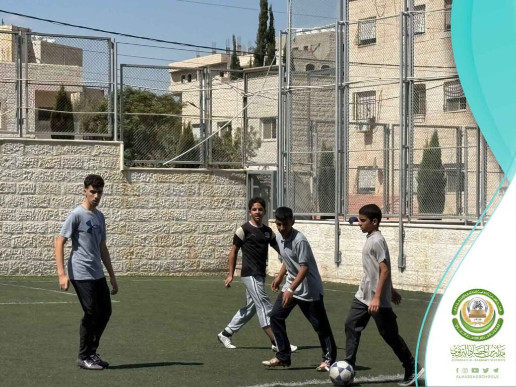 مدرسة الحصاد يوم رياضي